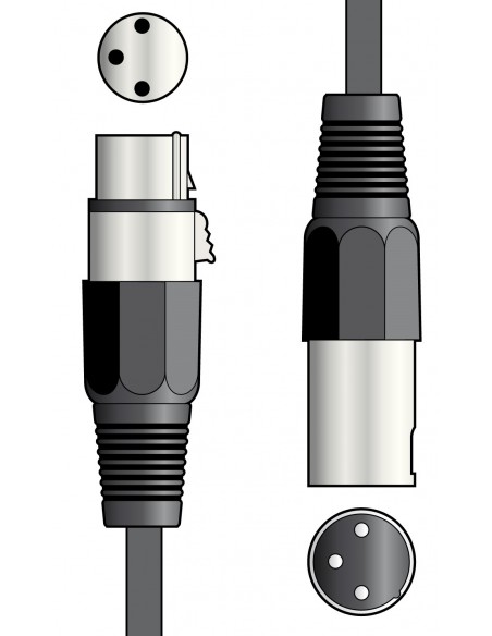 Cable Jack 3.5mm Macho a Jack 6.3mm Macho Estereo 3m - Cetronic
