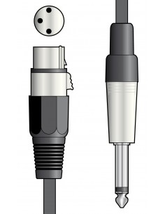Cable XLR Hembra - Jack... 2