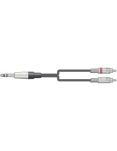 Cable Jack 6.3mm Stereo - 2...